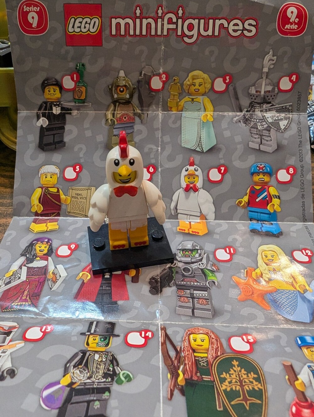 Lego Chicken Suit Guy Minifigure Series 9